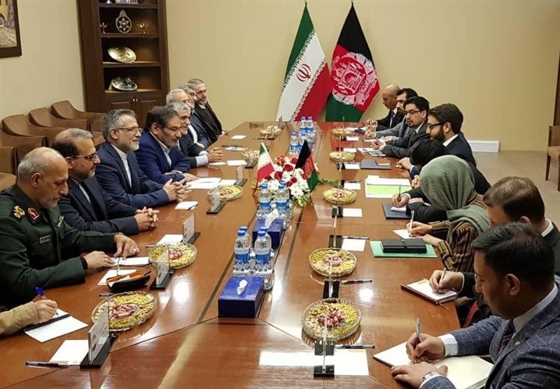 Một cuộc họp giữa Iran và Afghanistan. Cả Iran và Afghanistan đều mong muốn sẽ đạt được thỏa thuận với Taliban, để ổn định tình hình đất nước