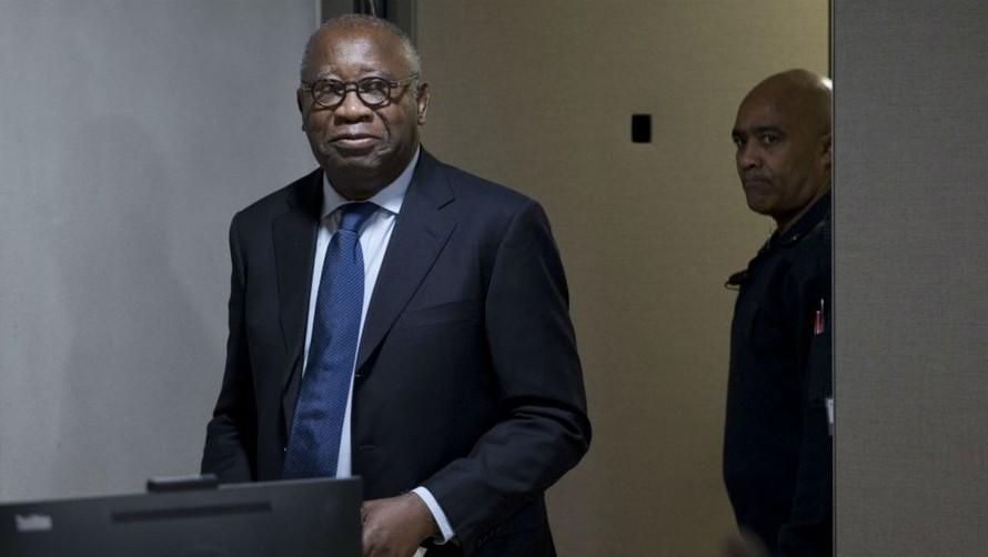 Cựu Tổng thống Bờ Biển Ngà Laurent Gbagbo xuất hiện trong phiên tòa của ICC vào năm 2016