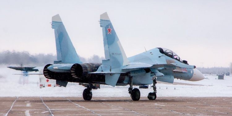 Máy bay Su-30SM do Nga sản xuất, dự kiến sẽ sớm được bàn giao cho Belarus trong thời gian tới