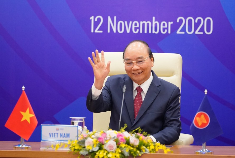 Thủ tướng Nguyễn Xuân Phúc chủ trì các cuộc họp cấp cao của ASEAN và đối tác trong ngày 12/11.Ảnh: Nhật Minh