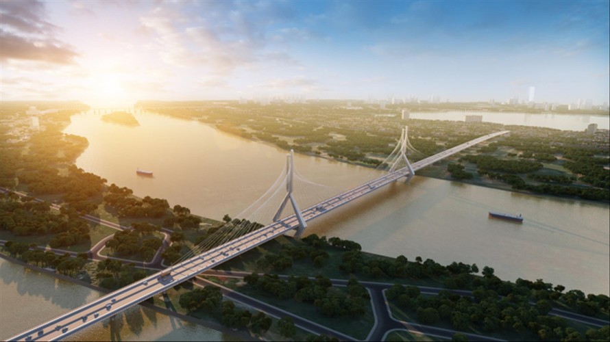 Cầu Tứ Liên, một trong những cây cầu nối quận Tây Hồ với huyện Đông Anh, đã được phê duyệt