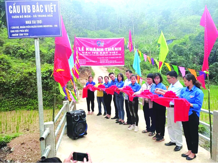 Khánh thành cầu IVB Bắc Việt - Công trình kỷ niệm 90 năm thành lập Đoàn