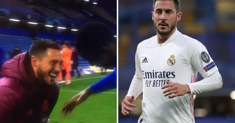Hazard xin lỗi vì hành động phản cảm sau trận Chelsea-Real