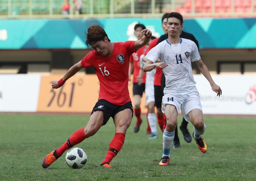 Hwang Ui Jo đã lập 2 hat-trick ở ASIAD 18.