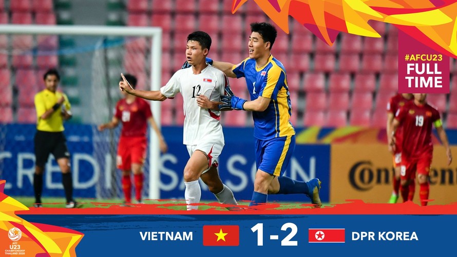 'Triều Tiên đập tan hy vọng của U23 Việt Nam'