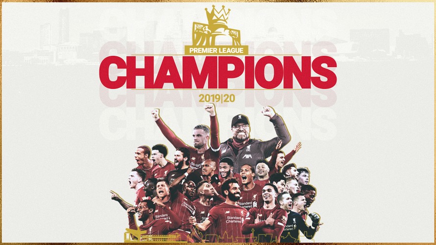 Liverpool trở lại ngôi vương nước Anh sau 30 năm chờ đợi.