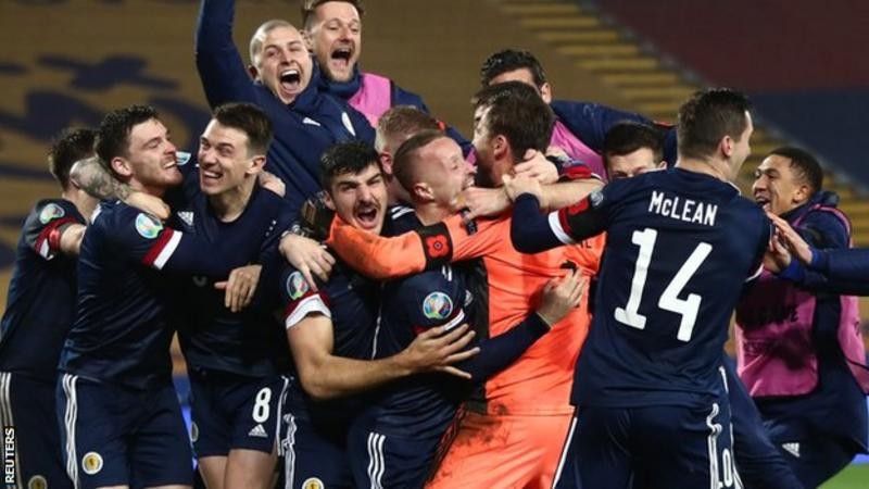 Đội tuyển Scotland chính thức có vé dự EURO 2021