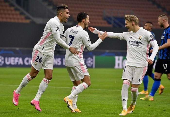 Hazard và Rodrygo giúp Real Madrid đánh bại Inter Milan