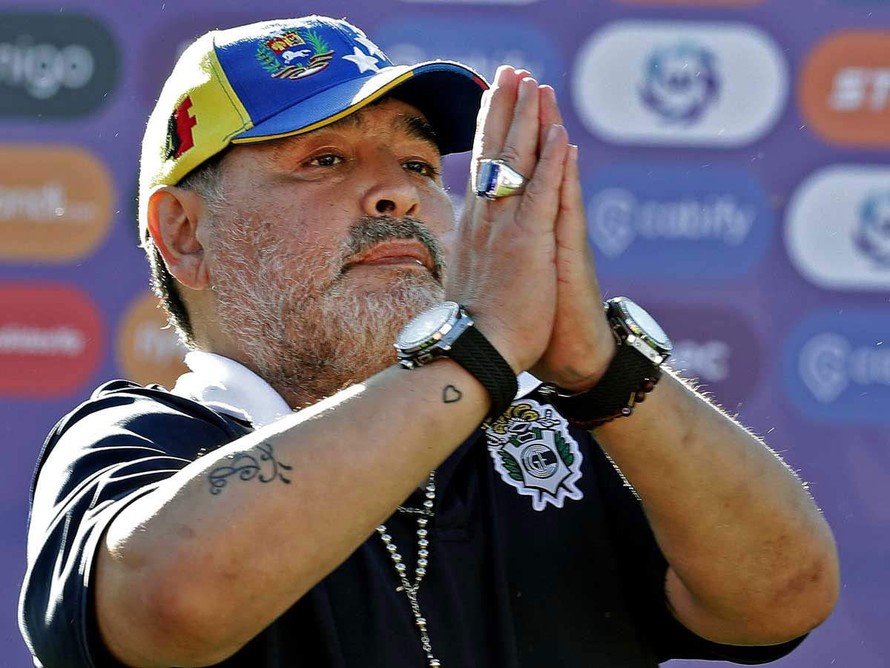 Sức khỏe của Diego Maradona đã sa sút từ lâu.