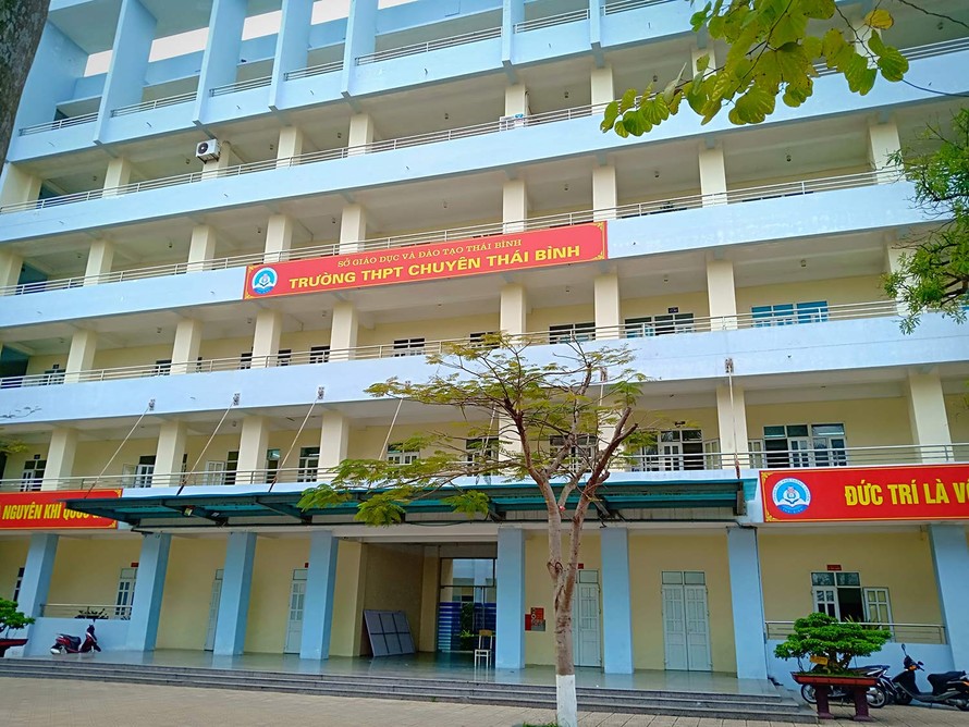 Trường chuyên Thái Bình, nơi xảy ra vụ việc