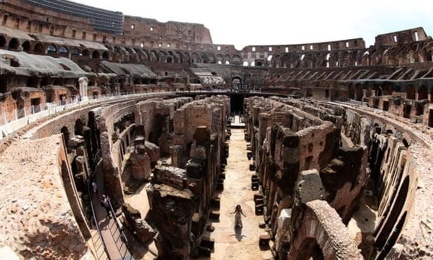 Mạng lưới dưới lòng đất của đấu trường La Mã, Rome