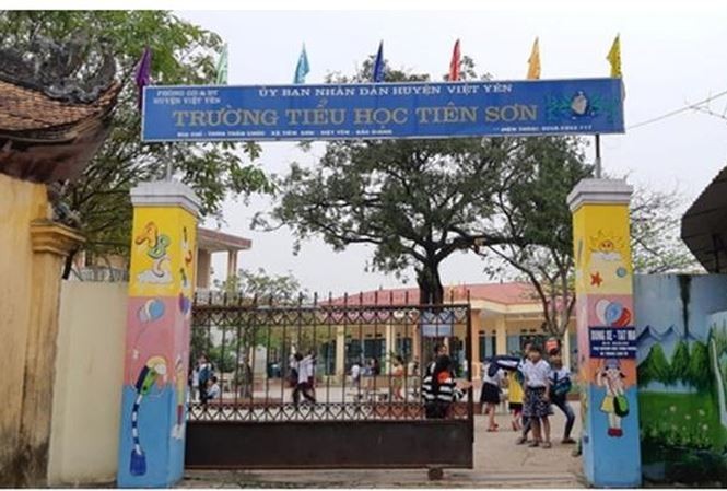 Trường tiểu học Tiên Sơn, nơi 13 học sinh “tố” thầy giáo sàm sỡ học sinh
