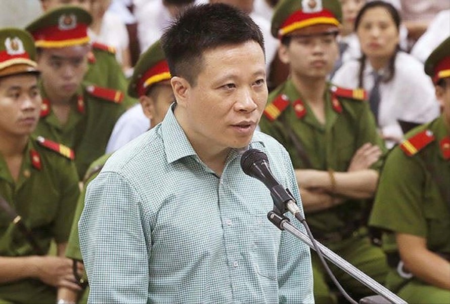 Ông Hà Văn Thắm khai báo tại tòa án Hà Nội