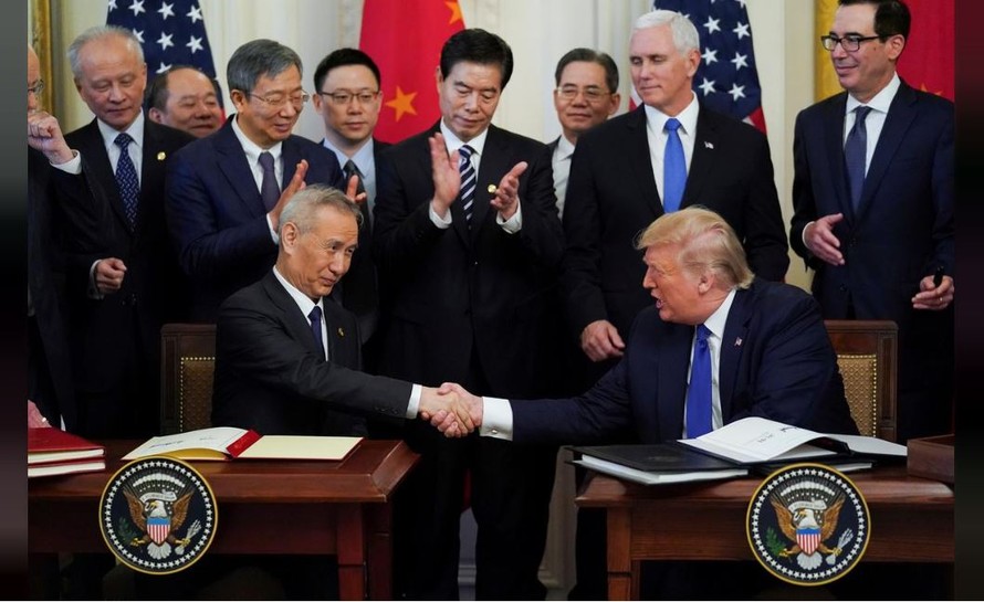 Mỹ-Trung thông qua thỏa thuận thương mại giai đoạn 1, nhưng chông gai còn nhiều ở phía trước ảnh: Reuters 