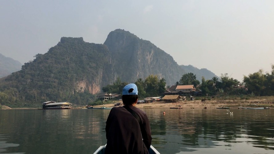 Đoạn sông Mekong chảy qua Luang Prabang ảnh: The Diplomat 