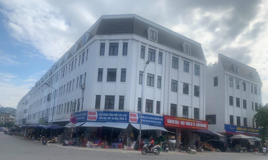 Khu vực Chợ Kim Tân mới (thành phố Lào Cai, tỉnh Lào Cai).