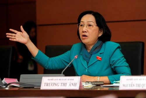 Miễn nhiệm Phó Chủ tịch HĐND TPHCM Trương Thị Ánh