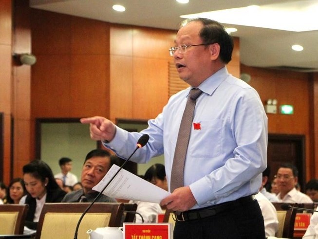 Đại biểu Tất Thành Cang, cựu Phó Bí thư Thường trực Thành ủy TPHCM