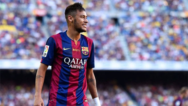 Hai năm sau vụ chuyển nhượng, Neymar vẫn đều đặn đem lại thu nhập cho đội cũ Santos. Ảnh: Reuters