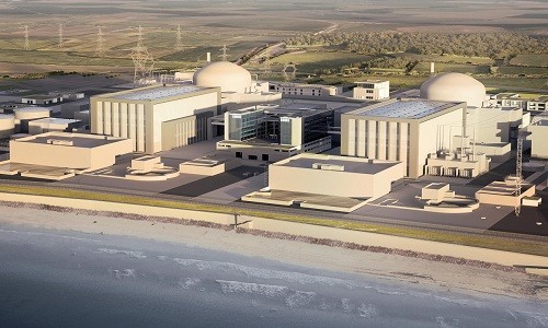 Hình đồ họa của nhà máy điện hạt nhân Hinkley Point C. Ảnh: Wordpress.