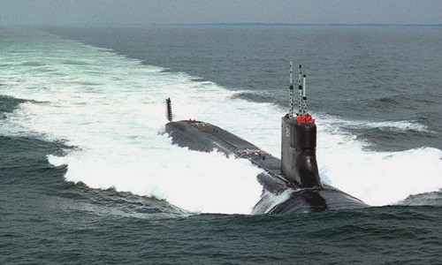 Một tàu ngầm tấn công lớp Virginia của Mỹ. Ảnh: Bluebird