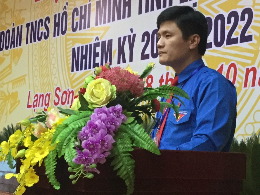 Anh Nguyễn Tuấn Nam tái đắc cử Bí thư Tỉnh đoàn Lạng Sơn