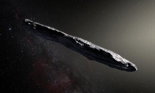 'Oumuamua có thể chứa băng trong lõi. Ảnh: NASA.