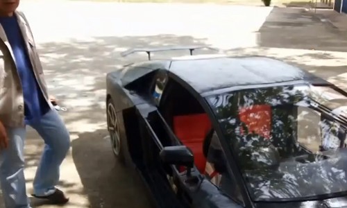 Thợ Thái Lan tự chế siêu xe Lamborghini