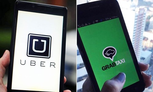 Hà Nội sẽ yêu cầu Uber, Grab công khai giá cước vận tải