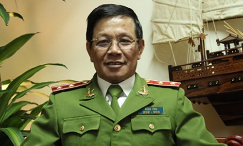 Trung tướng Phan Văn Vĩnh. Ảnh: CAND