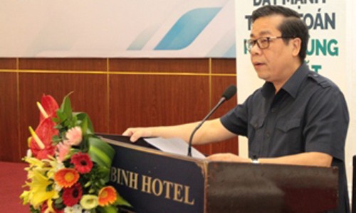 Phó Thống đốc NHNN Nguyễn Kim Anh phát biểu tại Hội nghị