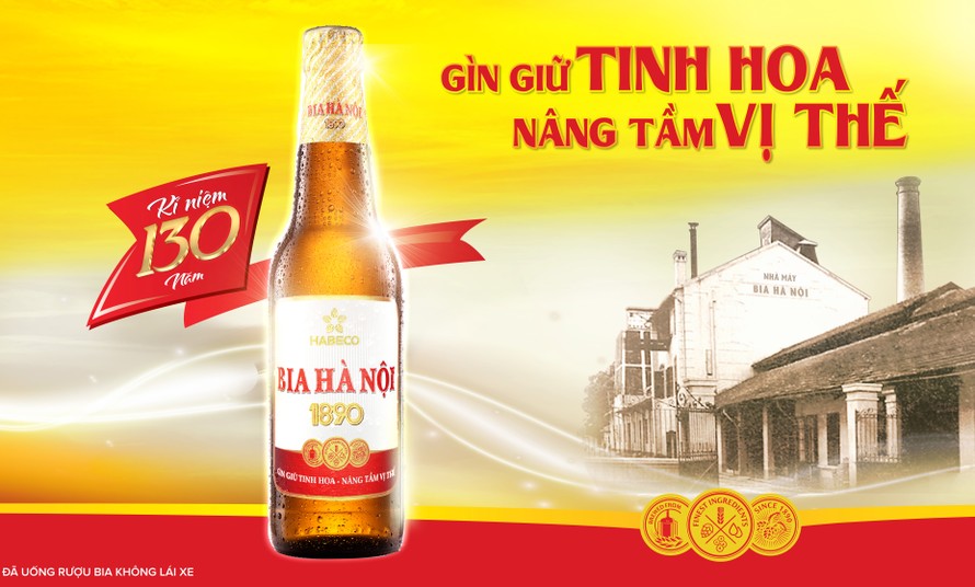 Bia Hà Nội 1890 - Kết tinh lịch sử 130 năm ‘Gìn giữ tinh hoa - Nâng tầm vị thế’