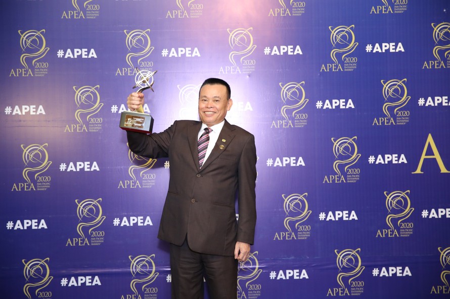 Chủ tịch HĐQT Dabaco Group nhận giải thưởng Doanh nhân xuất sắc Châu Á – Thái Bình Dương 