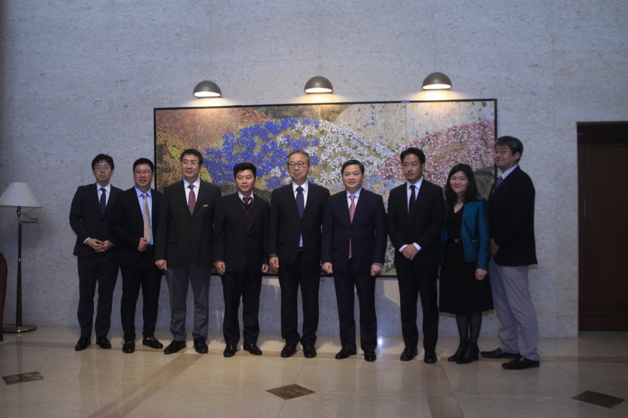 Đại sứ Nhật Bản tại Việt Nam tiếp và làm việc với Vietinbank
