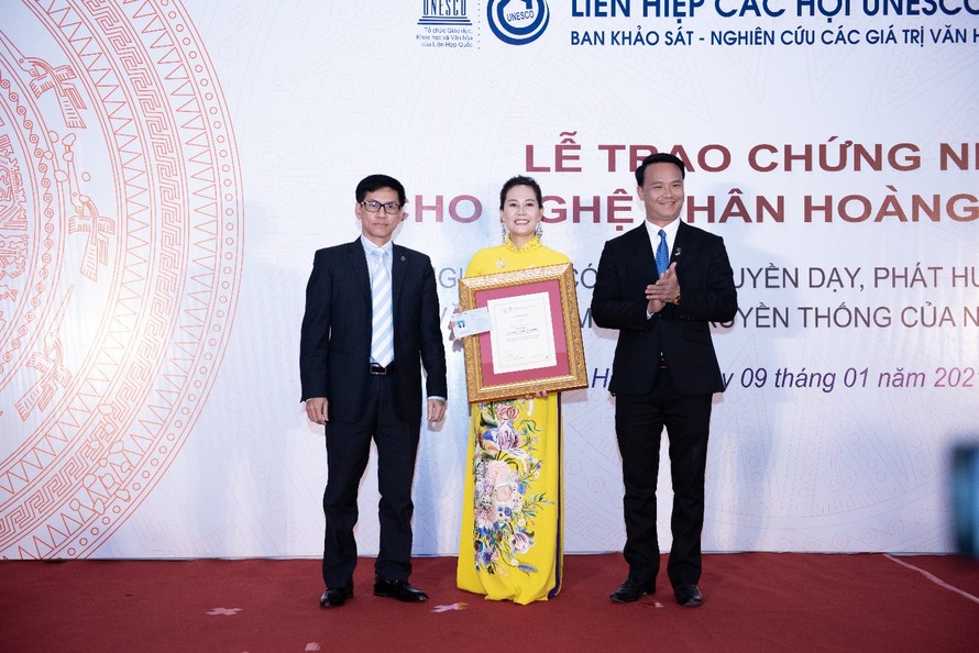 Tổ chức Unesco vinh danh nghệ nhân ẩm thực Hoàng Minh Hiền
