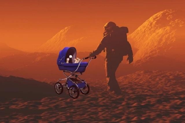 Con người được cho là có thể sinh con trên sao Hỏa một cách an toàn.
