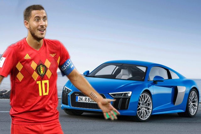 Eden Hazard sở hữu bộ sưu tập siêu xe có giá trị lên tới 622.505 bảng.