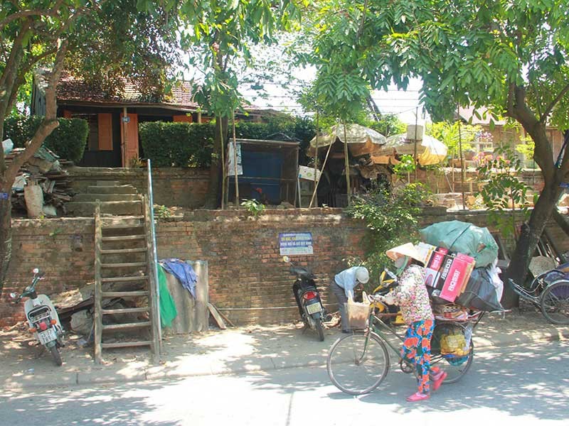 Những ngôi nhà của các hộ dân sống trong kinh thành HuếẢnh: PV