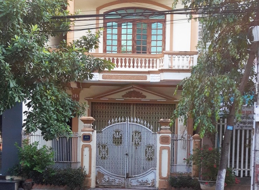 Ngôi nhà 69 Nguyễn Huệ, TP Đông Hà, vốn là của gia đình ông Phan Chí Lộc, đã thay chủ sở hữu từ lâu ảnh: PXD