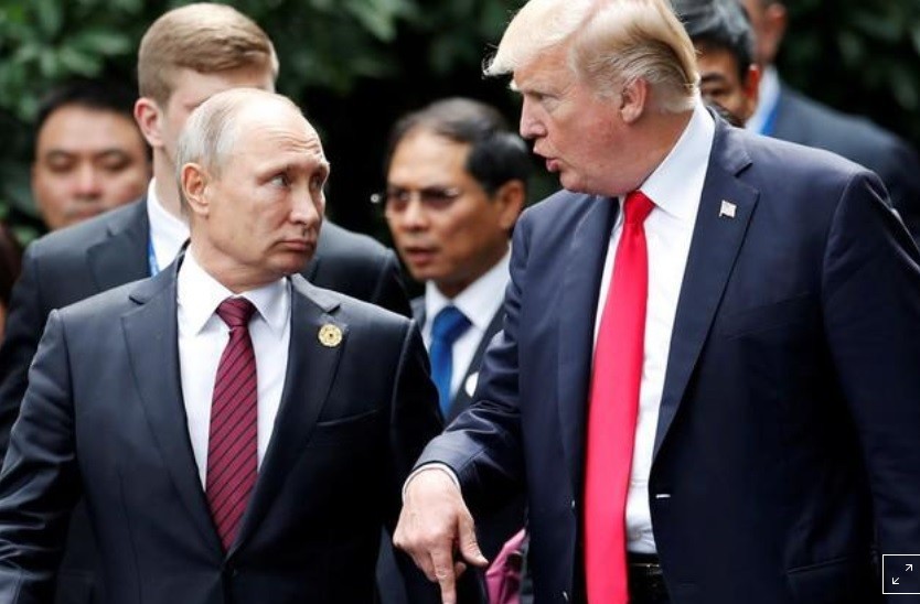 Sau cuộc gặp trong thời gian dự APEC tại Việt Nam, ông Trump và ông Putin sẽ có cuộc gặp thượng đỉnh đầu tiên tại Helsinki, Phần Lan. Ảnh: Reuters