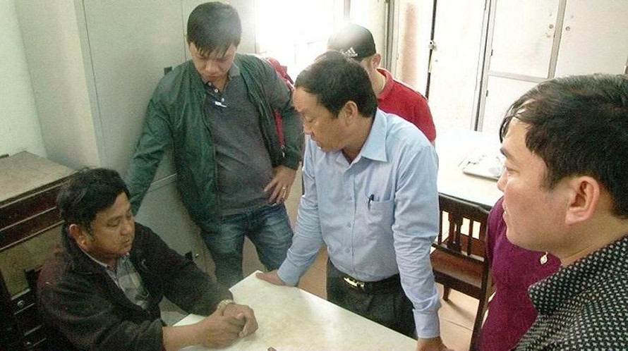 Nguyễn Đình Phong tại cơ quan điều tra