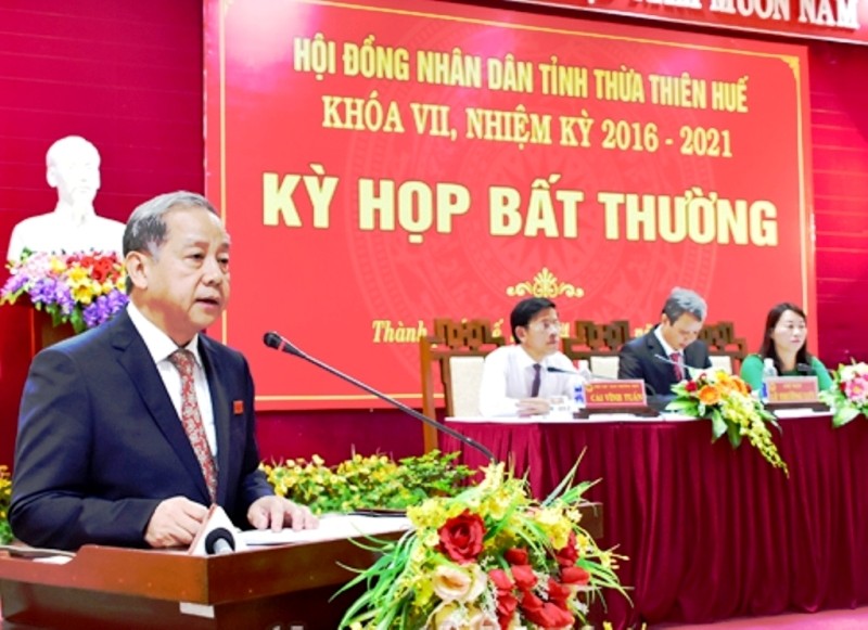 Ông Phan Ngọc Thọ, tân Chủ tịch UBND tỉnh TT-Huế. Ảnh: Cổng TTĐT tỉnh TT-Huế