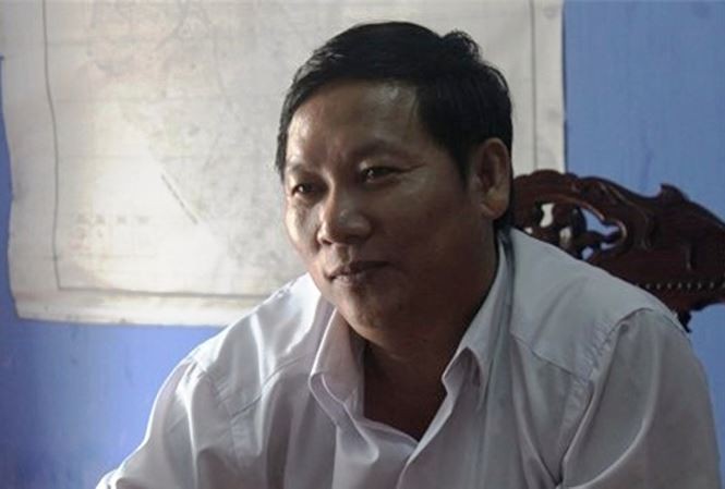 Ông Hồ Hữu Phúc thời kỳ còn đương chức Chủ tịch UBND xã Lộc Tiến, huyện Phú Lộc, tỉnh TT-Huế