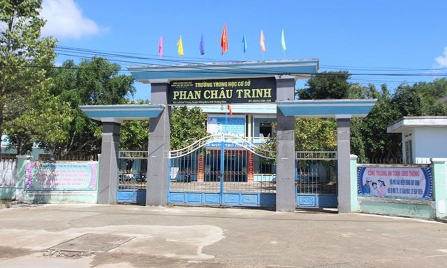Hiệu trưởng Trường THCS Phan Châu Trinh, huyện Nông Sơn, Quảng Nam tử vong tại trường.