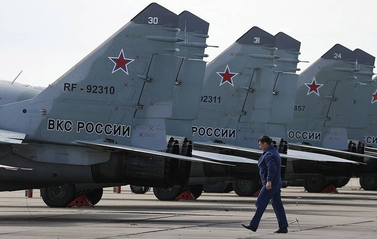 Không quân Nga không tham dự diễu binh ngày chiến thắng. Ảnh: Tass