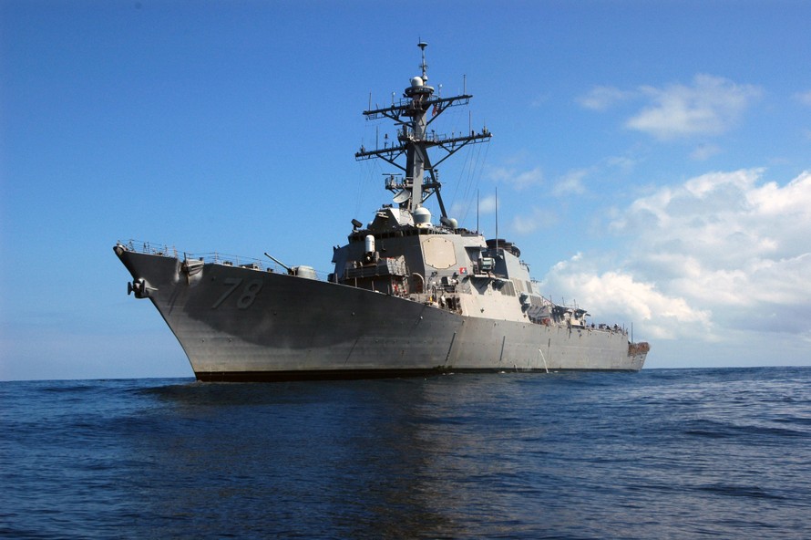 Tàu khu trục USS Porter củ Mỹ. Ảnh: Wikipedia