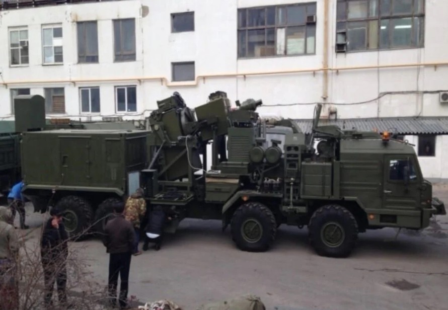 Rò rỉ hình ảnh vũ khí laser công suất cực lớn của Nga 