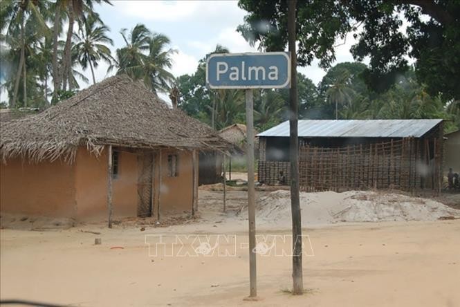 Thị trấn Palma ở Cabo Delgado, nơi lực lượng thánh chiến tiến hành vụ tấn công khiến nhiều người thương vong. Ảnh: Clubofmozambique/TTXVN