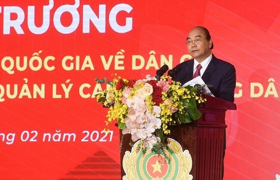 Thủ tướng Chính phủ Nguyễn Xuân Phúc phát biểu tại lễ khai trương