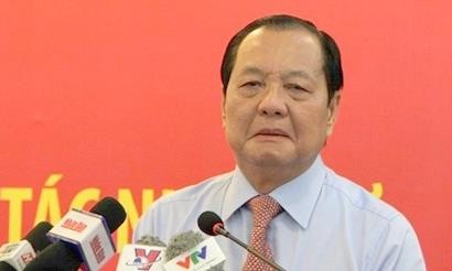 Bộ Chính trị quyết định thi hành kỷ luật ông Lê Thanh Hải bằng hình thức cách chức Bí thư Thành uỷ TP.HCM nhiệm kỳ 2010-2015.